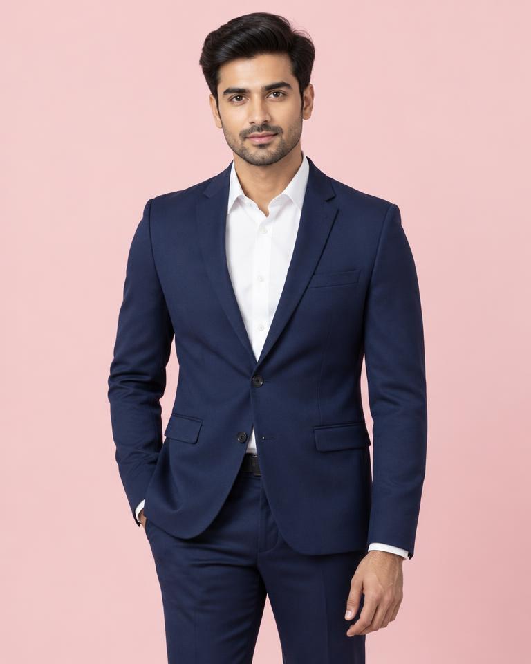 Slim Fit Navy Blazer
