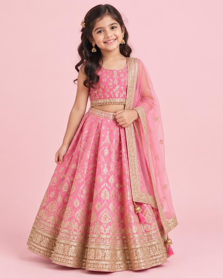 Festive Girls Lehenga Choli